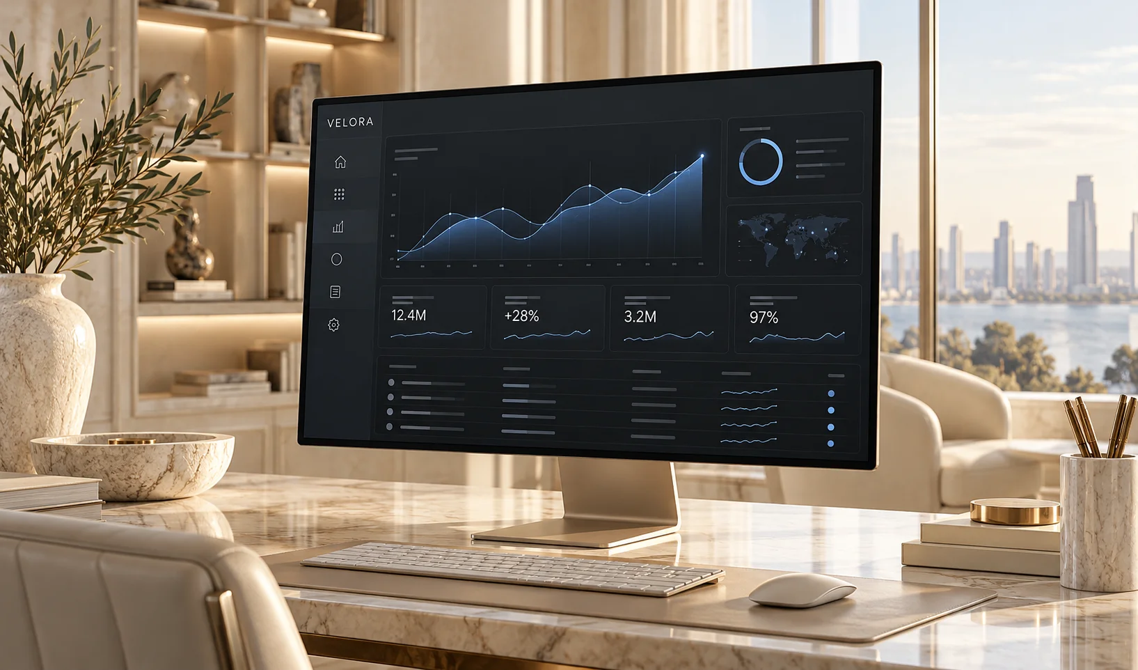 VELORA Internal Systems project visual